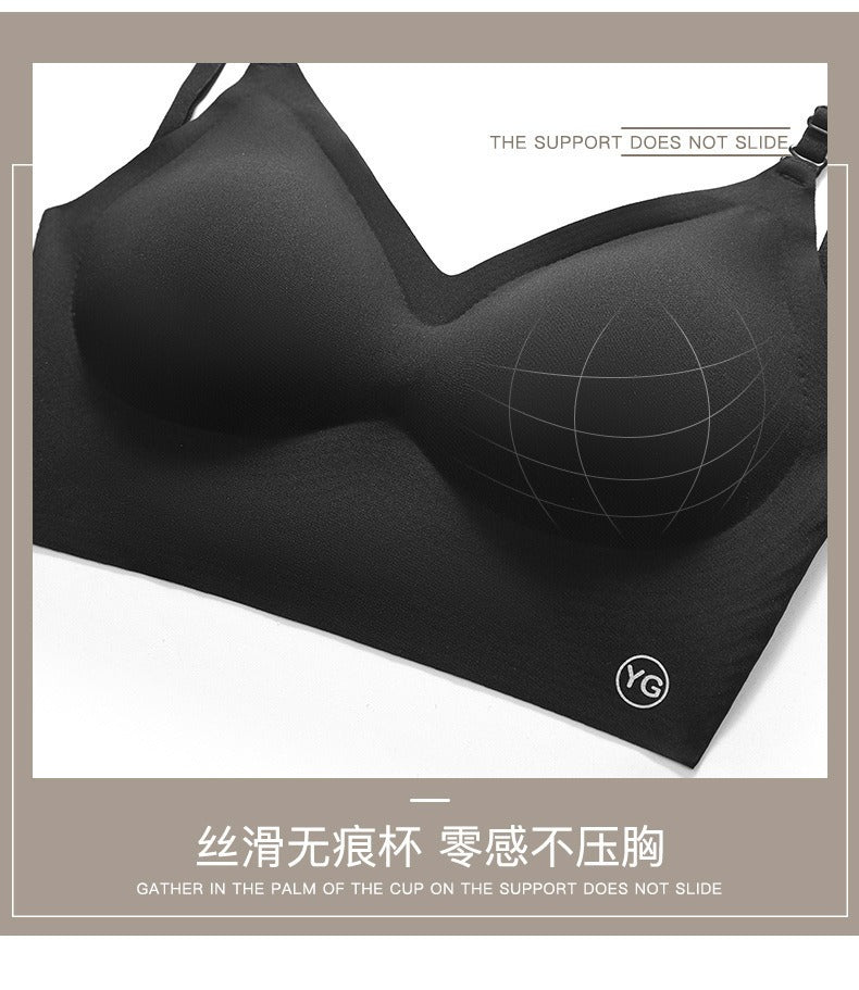 U-shaped beautiful back underwear for women with small chest gathered (Available))