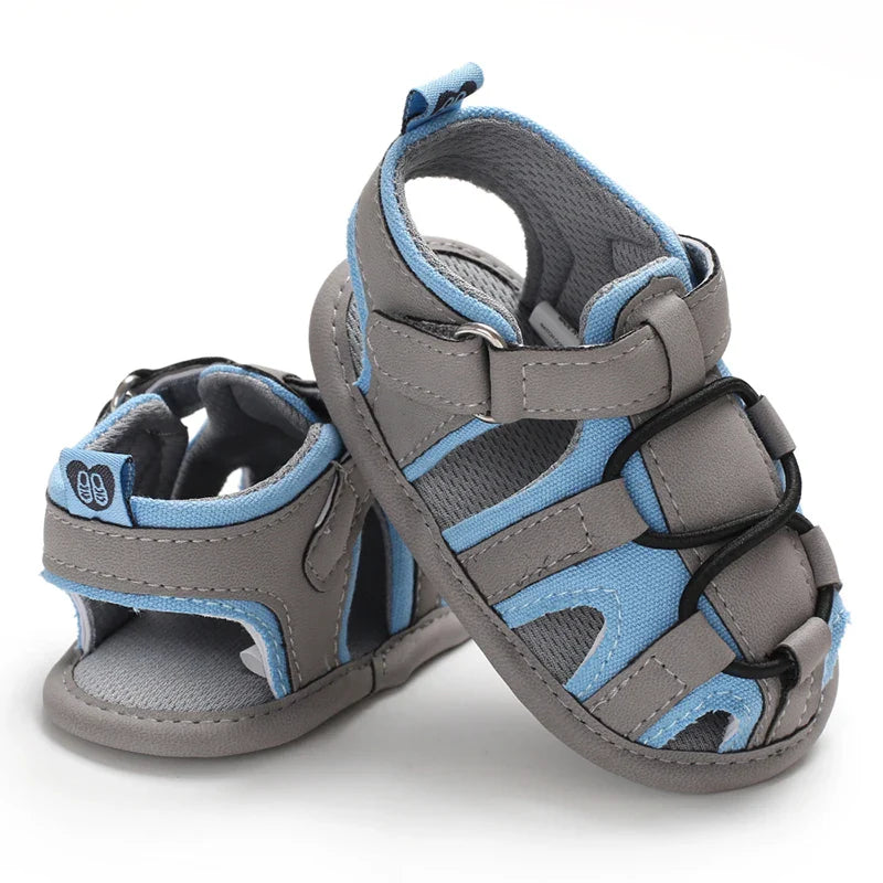 VALEN SINA 0-18M Newborn Baby Girls Summer Shoes Sandals First Walkers Newborn Shoes Casual Soft Sole Sandals Toddler Shoes (Available)