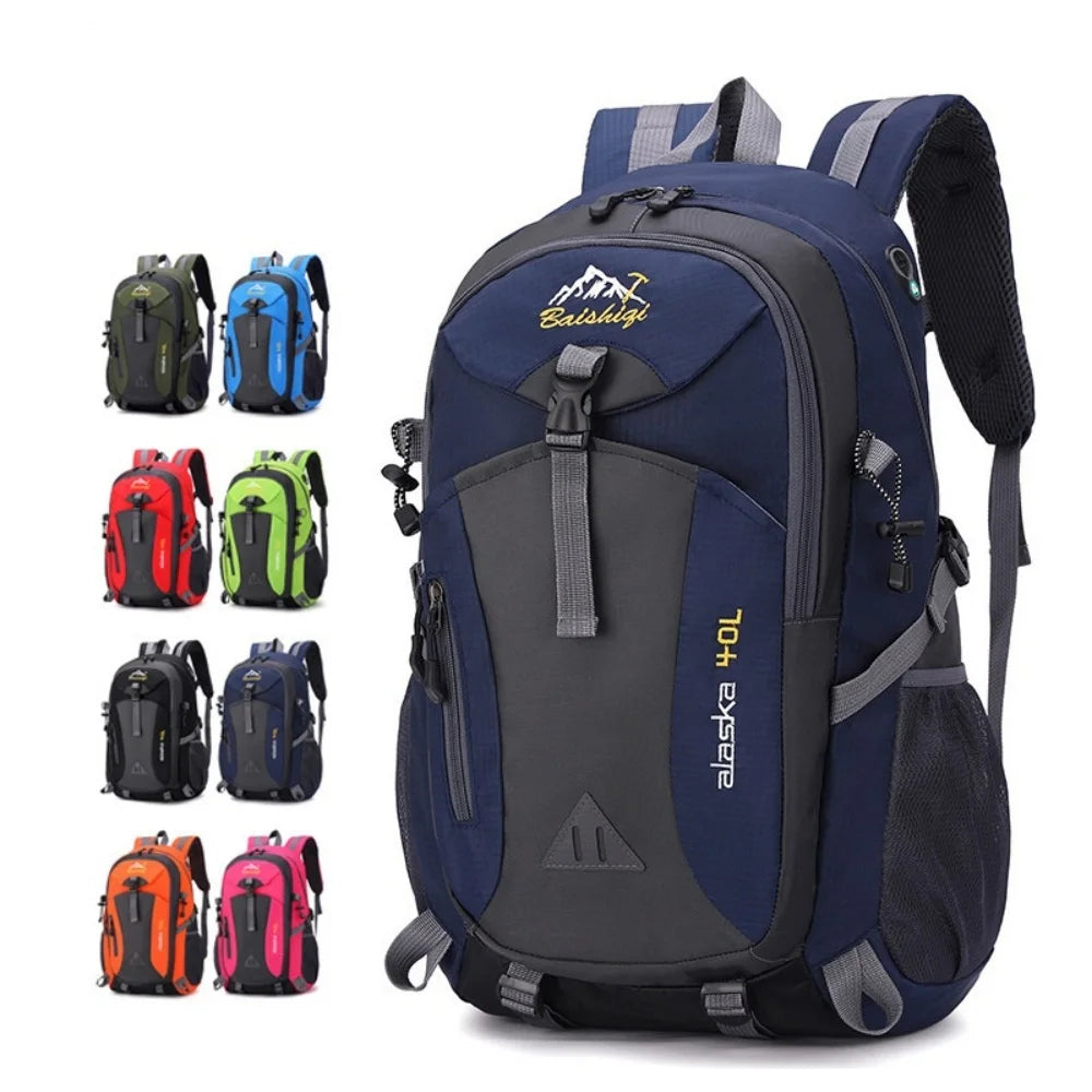 Multifunctional Backpack Breathable Hiking Sports Backpack Large Capacity Backpack Polyester For Hiking Cycling Gym