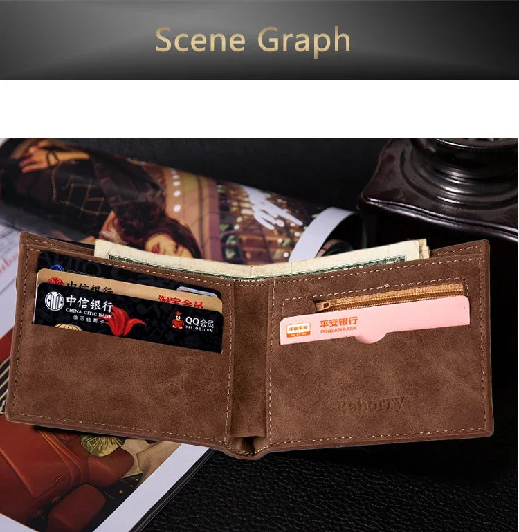 Custom Wallets for Men with Names Designer Personalised Men's Billfold Wallet