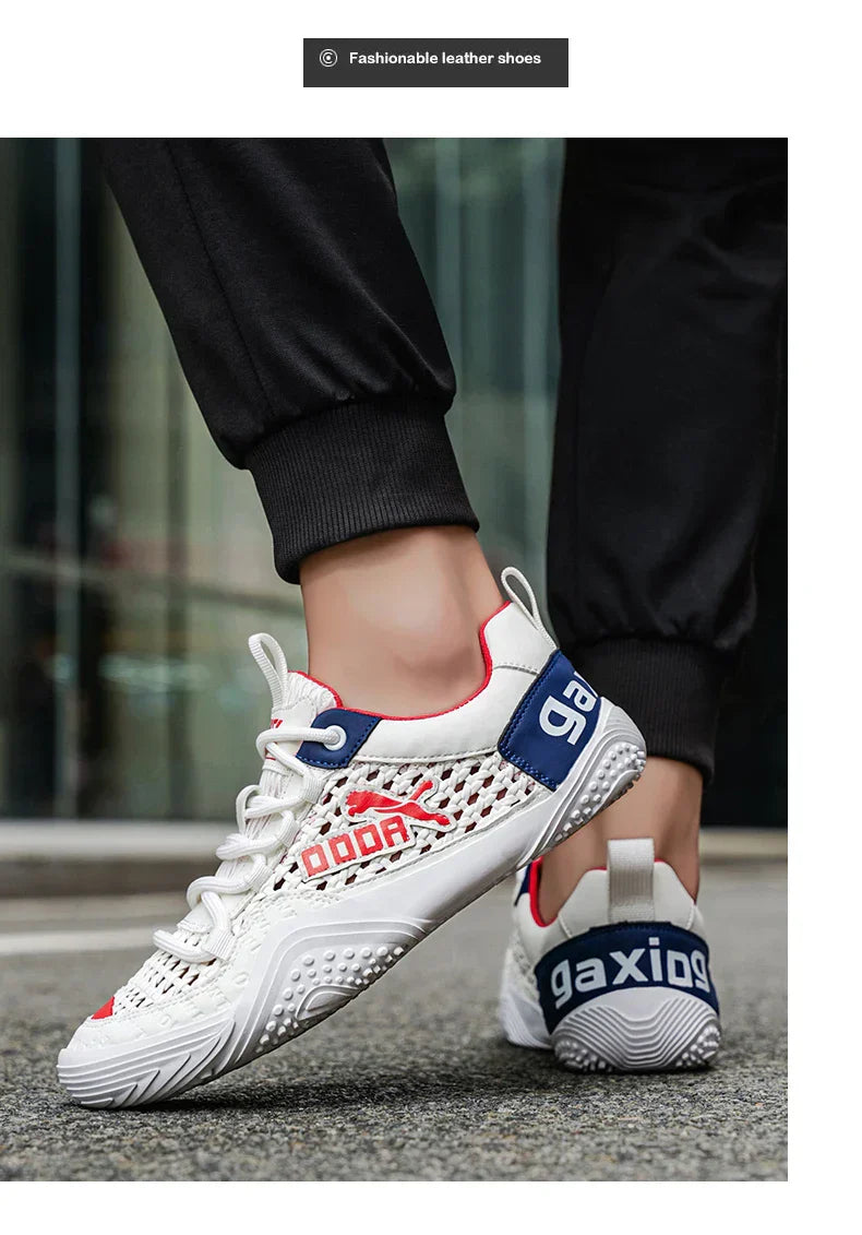 Shoes For Men Mesh Sneakers Summer Casual Breathable Sports Outdoor Hiking Tennis Running Designer Luxury Platform Loafers (Available)