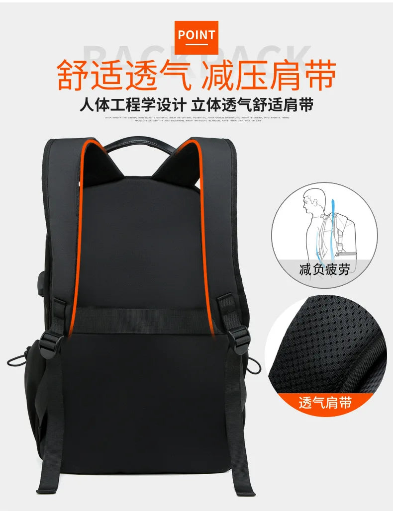 Backpack Men's Business Backpacks Outdoor Oxford Cloth Computer Bag Leisure Student Travel Bag Schoolbag mochila  мужской рюкзак