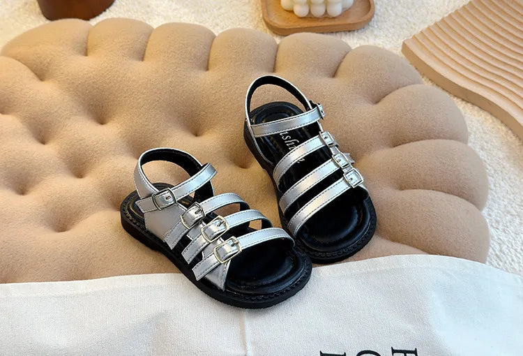Summer New Collection Forest Girl Shoe Hollow Princess Shoe Fashion Roman Sandals Soft Sole Boy Beach Shoe