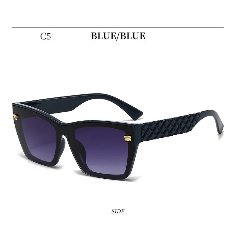 Luxury Driving Sunglasses For Men And Women Luxury Men Fashion Sun Glasses For Women Square Casual Shades UV400