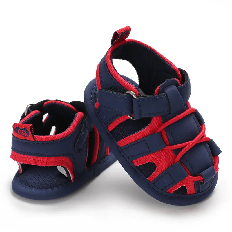 VALEN SINA 0-18M Newborn Baby Girls Summer Shoes Sandals First Walkers Newborn Shoes Casual Soft Sole Sandals Toddler Shoes (Available)