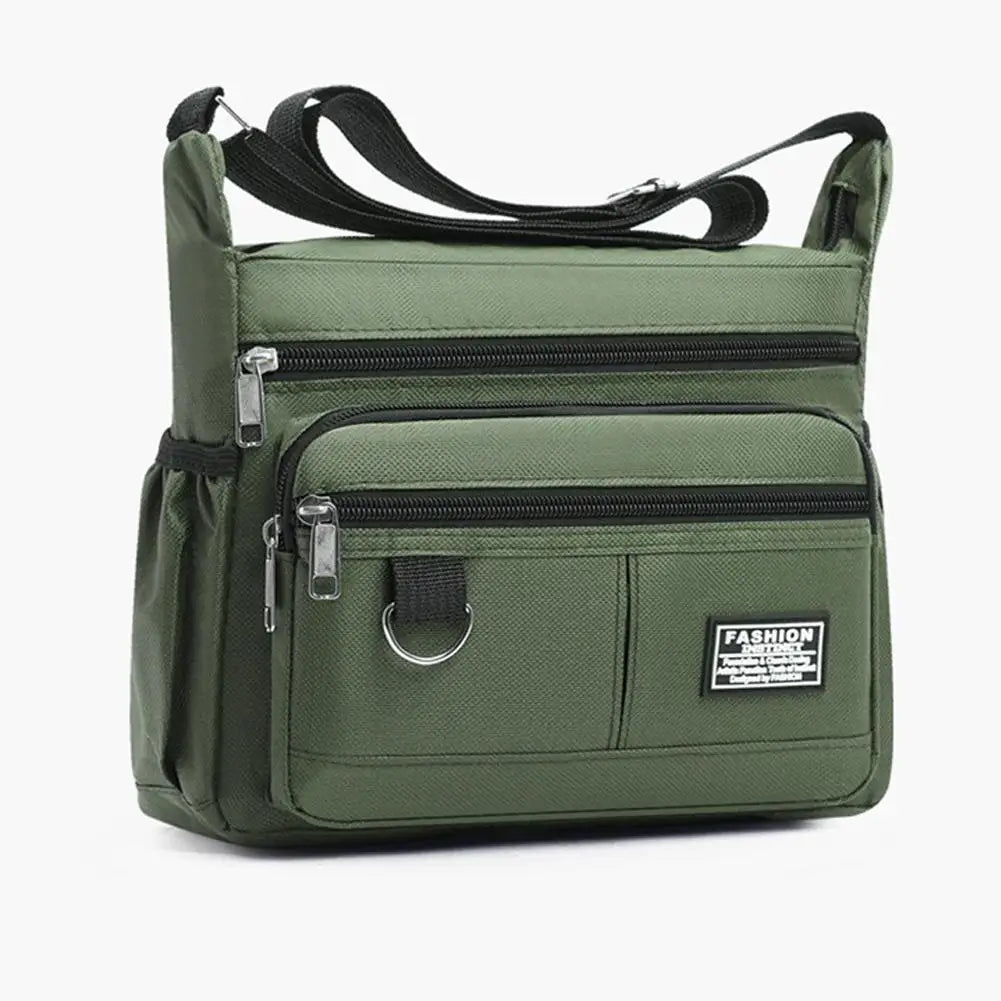 Men's Messenger Bag Men Crossbody Bag Single Shoulder Bags Big Capacity Storage Bag Multi-Pockets Business Crossbody Bags