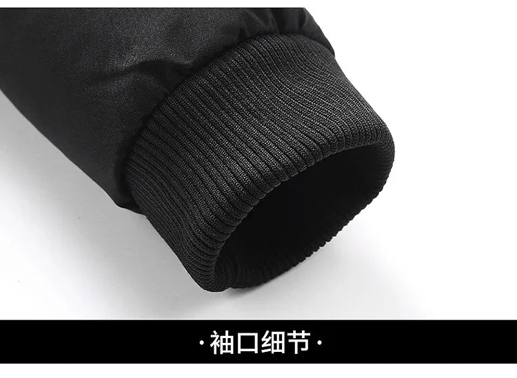 Mens Winter Jackets and Coats Cotton Outerwear Clothing 2024 New Parkas Jacket Men's Windbreaker Thick Warm Male M-5XL