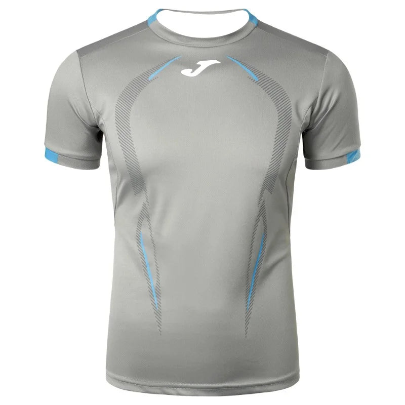 JOMA Quick-drying sweat-absorbing men's T-shirt, short-sleeved sweatshirt, high-quality top for football, running and sports