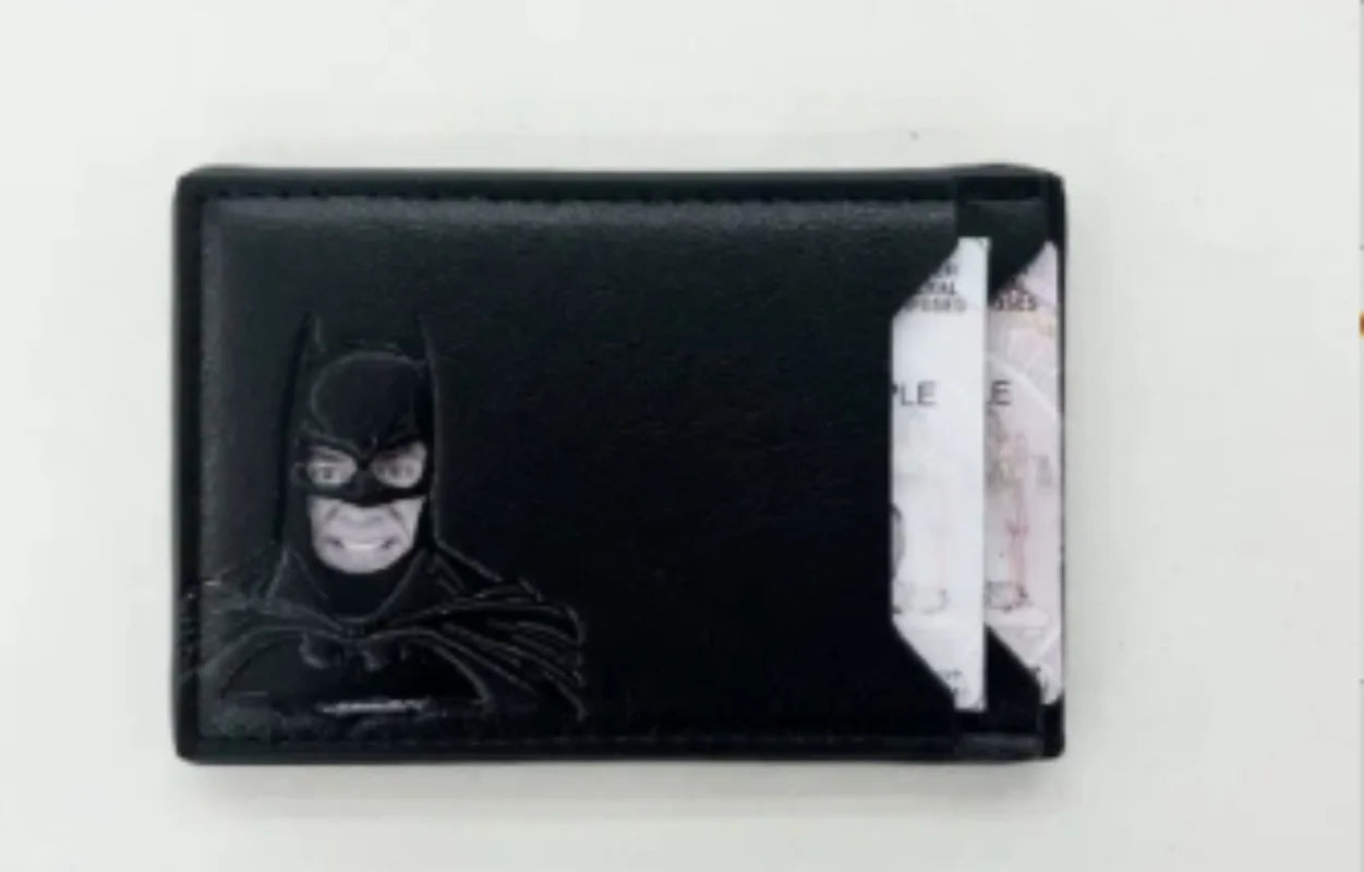 BEAST KINGDOM Bat Wallet for Men - Stylish Batman Design, Durable Bifold Wallet with Multiple Card Slots, Gift for Father's Day