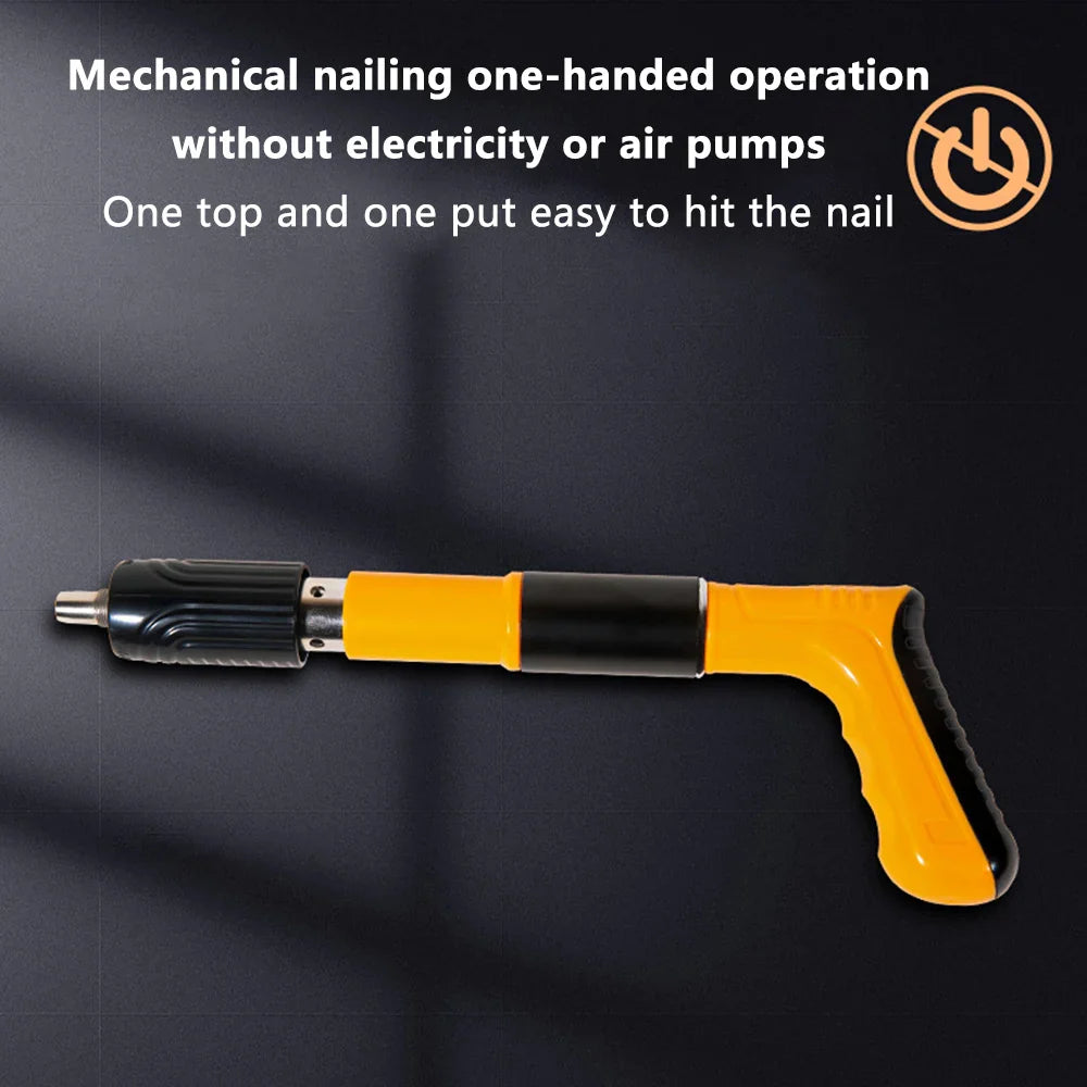 Handheld Powerful Concrete Nail Gun，Dedicated Mini Cannon Nailer，Wall Concrete Nail Gun，Flooring Roofing Framing Palm Gun