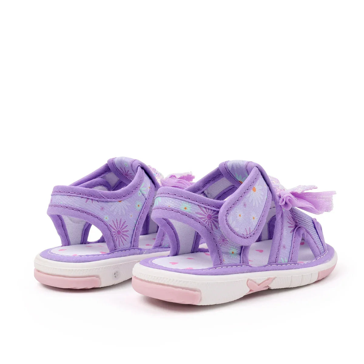 Baby Girls Baby Girls First Walking Indoor Outdoor Toddler Shoes With Squeaky Beautiful Design And Soft TPR Sole
