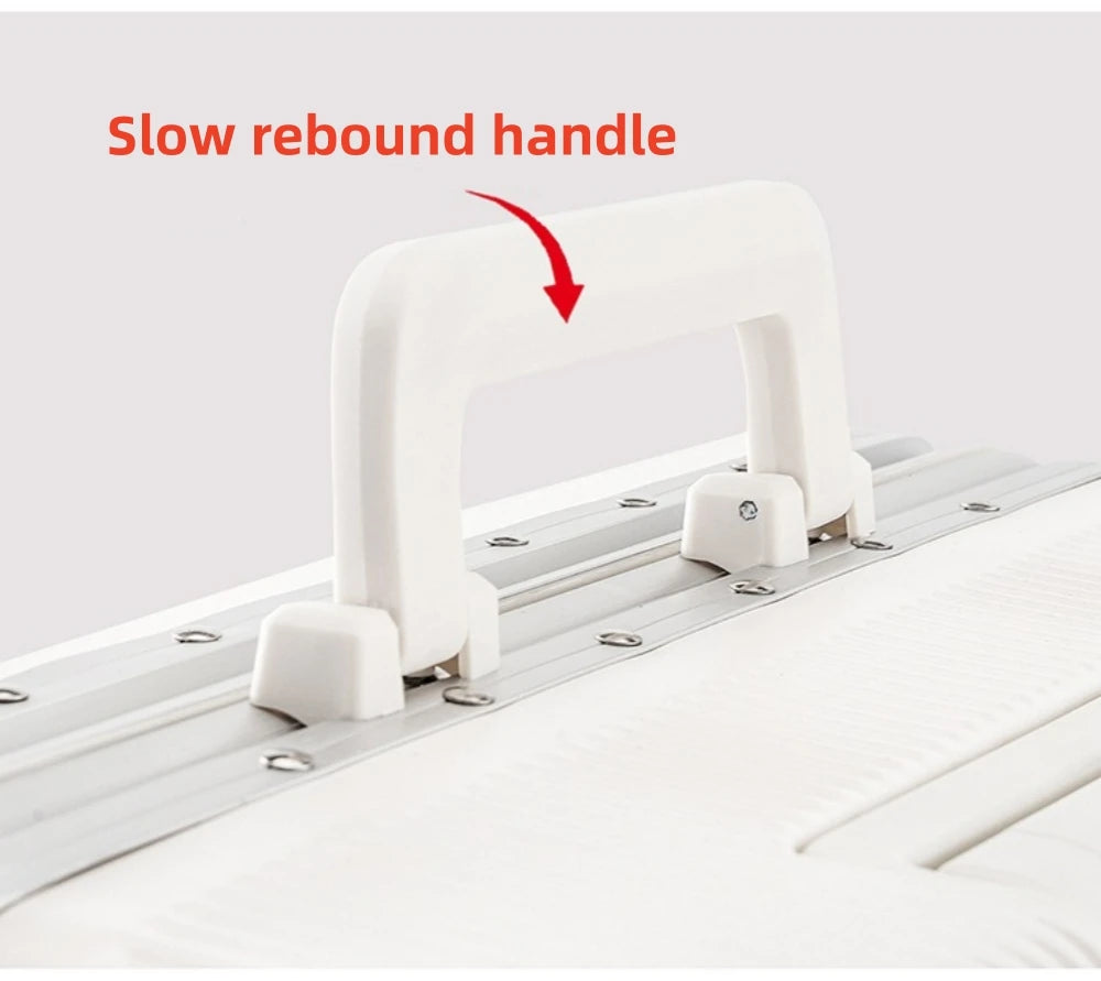 16"/20" Suitcase Carry-on Boarding for Women Travel Trolley Case with Aluminum Frame Password Lock Rolling Luggage 22/24/26/28"