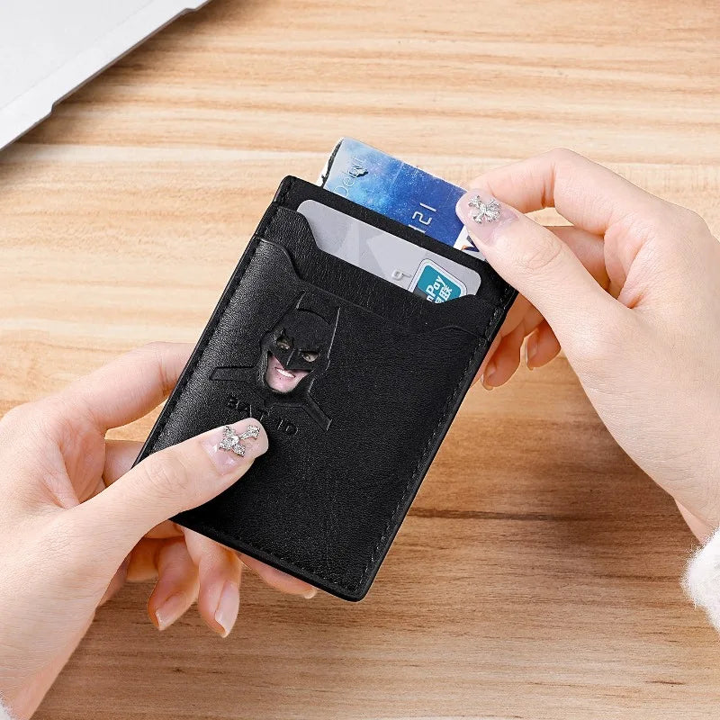 BEAST KINGDOM Bat Wallet for Men - Stylish Batman Design, Durable Bifold Wallet with Multiple Card Slots, Gift for Father's Day