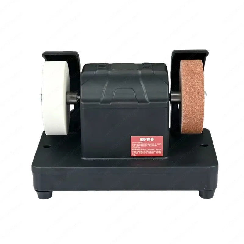 Small Grinding Wheel Machine Desktop Thickness Double Grinding Wheel Household Infinity Small Electric Grinding and Polishing