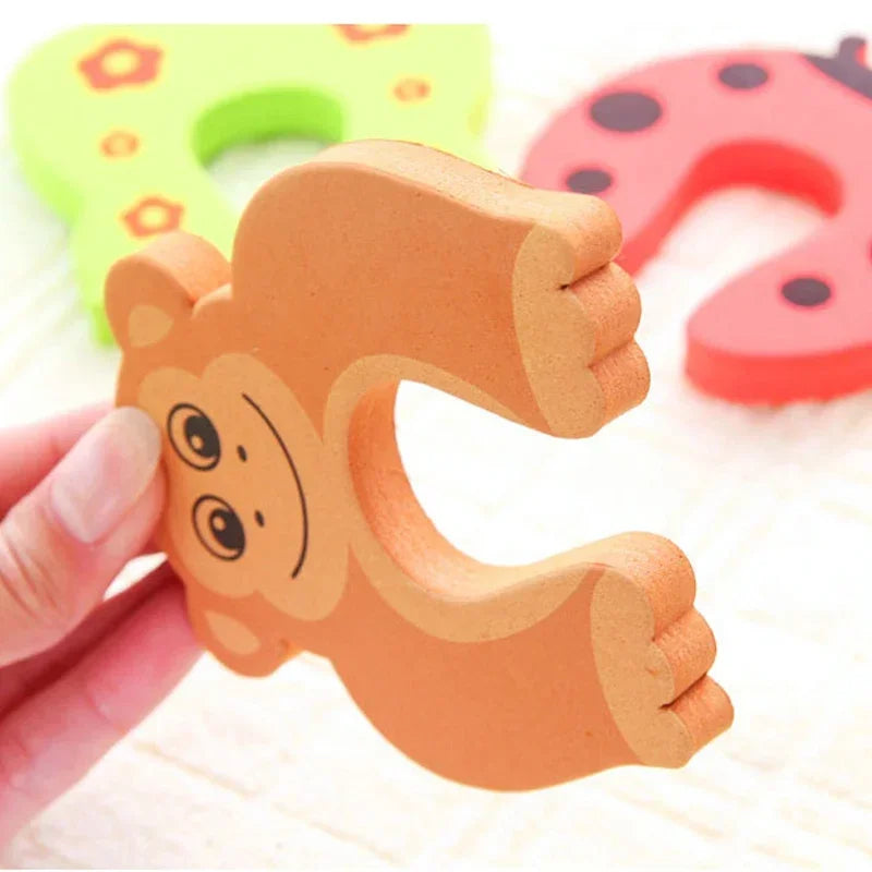 Baby Safety Door Stopper for Newborn Furniture Protection Anti-pinch Hand Cute Animal Care Child Lock Finger Protector