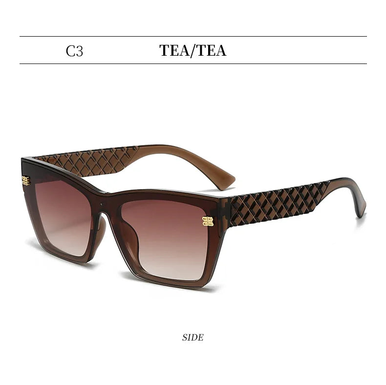 Luxury Driving Sunglasses For Men And Women Luxury Men Fashion Sun Glasses For Women Square Casual Shades UV400