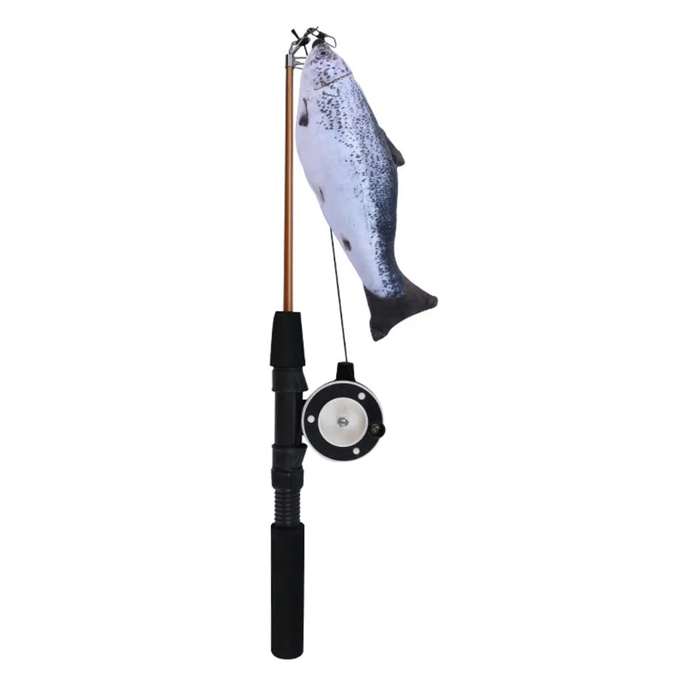 Retractable Cat Teaser Wand Toy Ultra-Long Refills Cat Feather Toys Catnip Fishing Rod Interactive Cat Toys for Indoor Cats