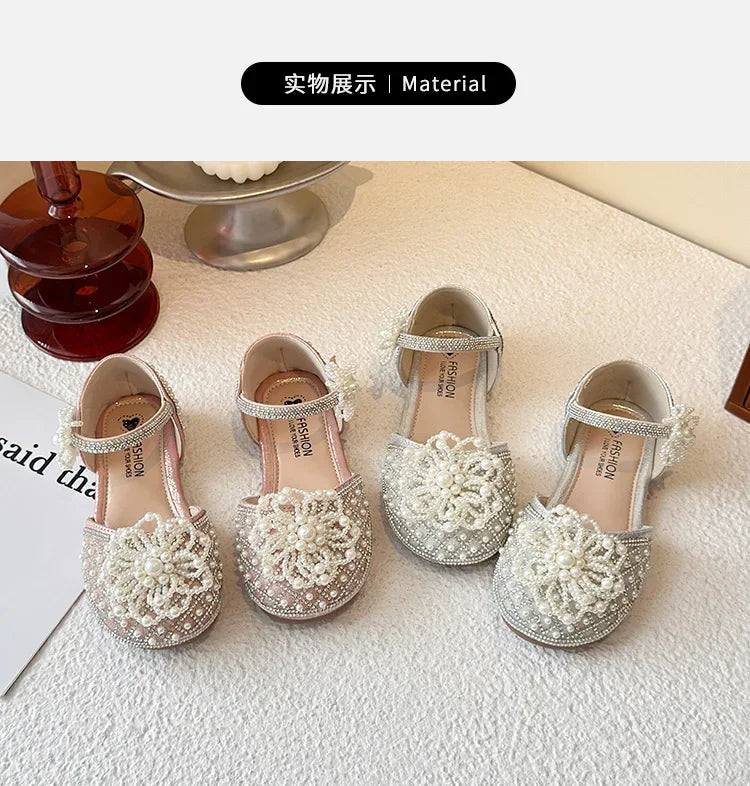Summer New Children Princess Shoes Ins Trendy Kids Dance Shoes