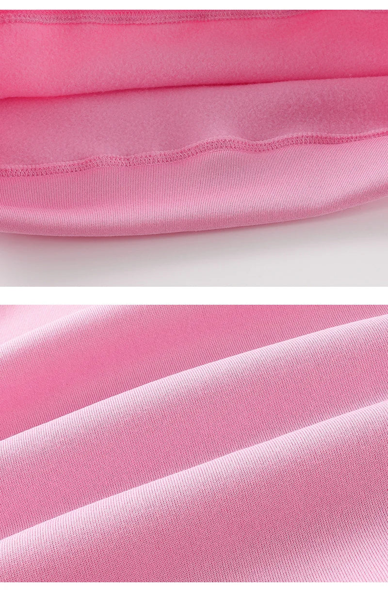 Autumn and winter outerwear with English letter flower print and velvet, simple style, casual and loose, a must-have for men in