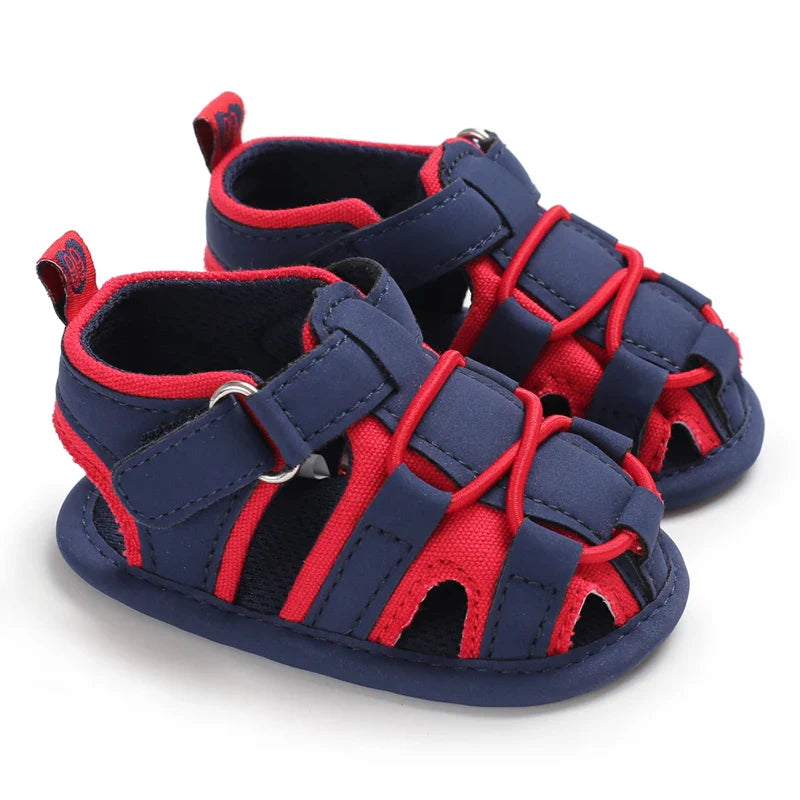 VALEN SINA 0-18M Newborn Baby Girls Summer Shoes Sandals First Walkers Newborn Shoes Casual Soft Sole Sandals Toddler Shoes (Available)
