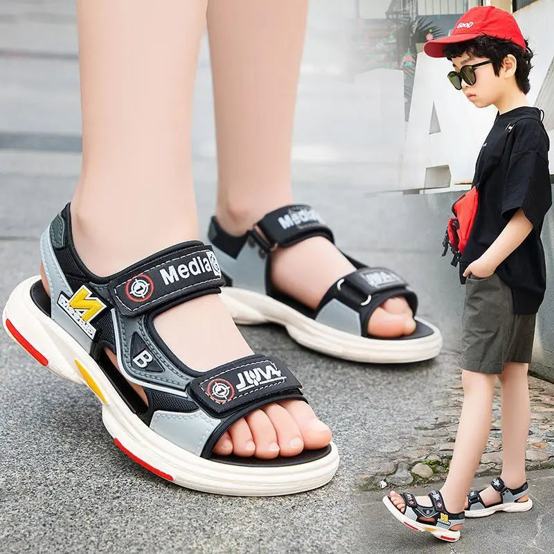 Summer  for Boys Girls Casual Beach Shoe Comfortable Soft Sole Kids Shoes Fashion Non-slip Slippers