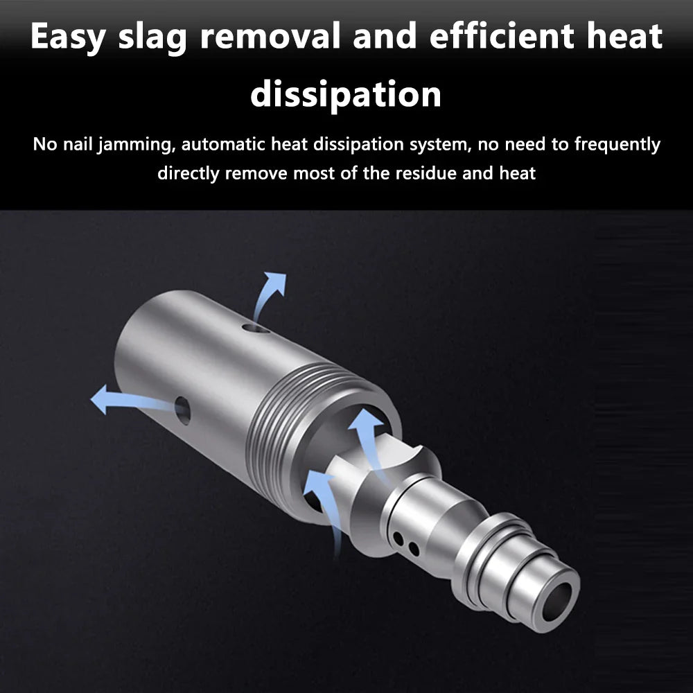 Handheld Powerful Concrete Nail Gun，Dedicated Mini Cannon Nailer，Wall Concrete Nail Gun，Flooring Roofing Framing Palm Gun