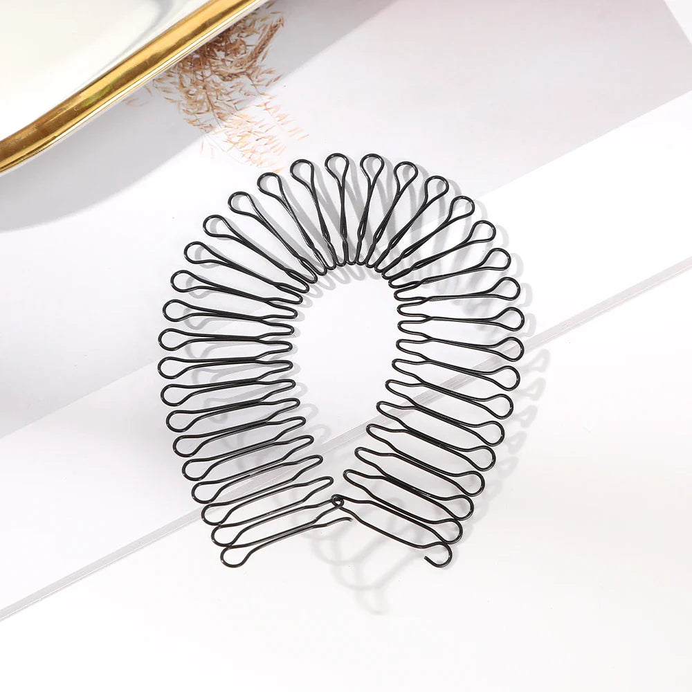 Camellia Hair Comb Invisible Bangs Hair Clip Tidy Artifact Hair pin Girls Hairpin Women Tools Fixed Inser Comb Hair Accessories