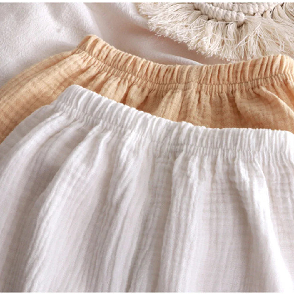 Children's Stand Collar Solid Cotton Set Kids Boy Homewear Clothes Children Clothing Casual Long Pants Set Daily