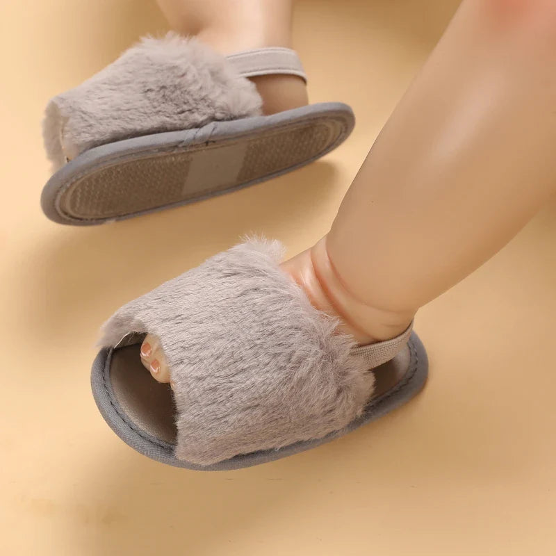 VALEN SINA 0-18M Newborn Baby Girls Summer Shoes Sandals First Walkers Newborn Shoes Casual Soft Sole Sandals Toddler Shoes (Available)