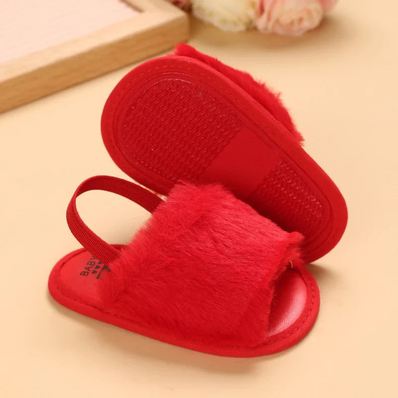 VALEN SINA 0-18M Newborn Baby Girls Summer Shoes Sandals First Walkers Newborn Shoes Casual Soft Sole Sandals Toddler Shoes (Available)