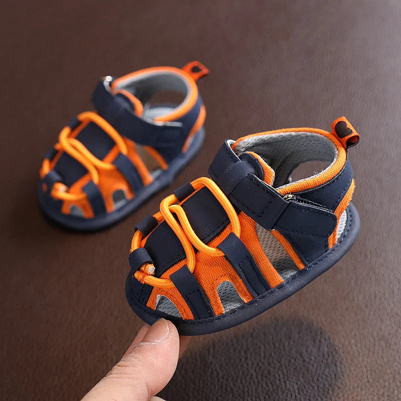 VALEN SINA 0-18M Newborn Baby Girls Summer Shoes Sandals First Walkers Newborn Shoes Casual Soft Sole Sandals Toddler Shoes (Available)