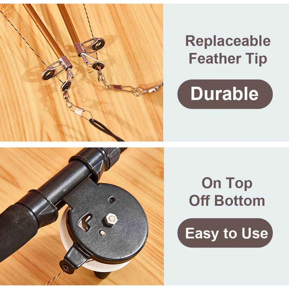 Retractable Cat Teaser Wand Toy Ultra-Long Refills Cat Feather Toys Catnip Fishing Rod Interactive Cat Toys for Indoor Cats