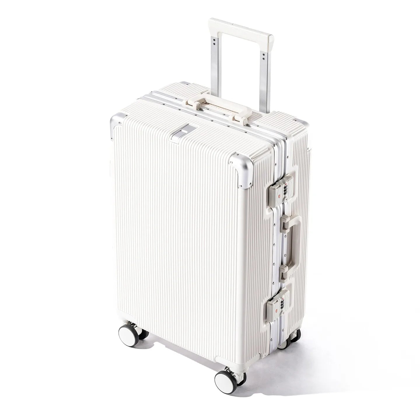 16"/20" Suitcase Carry-on Boarding for Women Travel Trolley Case with Aluminum Frame Password Lock Rolling Luggage 22/24/26/28"