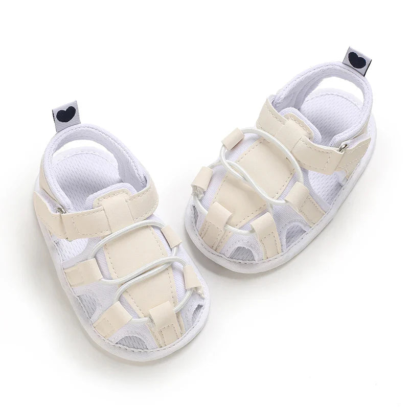 VALEN SINA 0-18M Newborn Baby Girls Summer Shoes Sandals First Walkers Newborn Shoes Casual Soft Sole Sandals Toddler Shoes (Available)