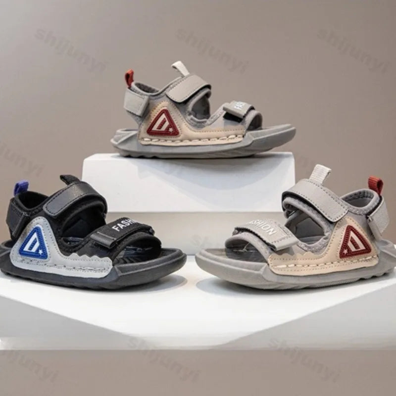Summer New Fashion Trend Outdoor Beach Soft Sole Breathable Kids' Shoes Comfortable Cool Sneakers