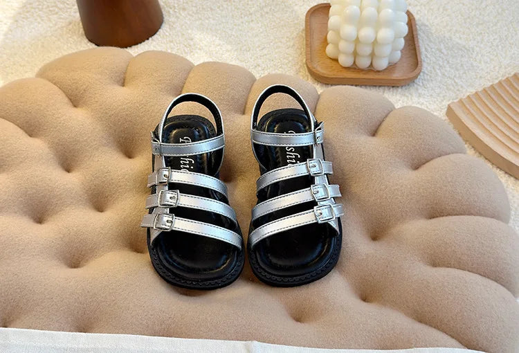 Summer New Collection Forest Girl Shoe Hollow Princess Shoe Fashion Roman Sandals Soft Sole Boy Beach Shoe