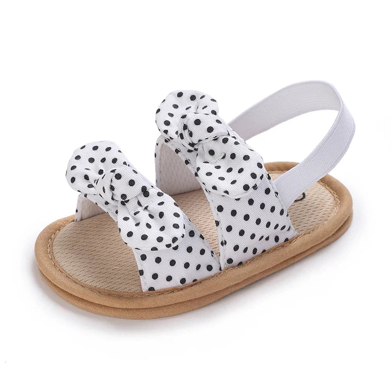 VALEN SINA 0-18M Newborn Baby Girls Summer Shoes Sandals First Walkers Newborn Shoes Casual Soft Sole Sandals Toddler Shoes (Available)