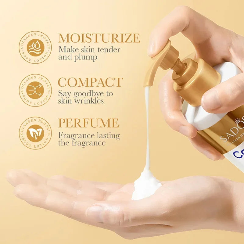 Collagen Milk Bleaching Face Body Cream Whitening Cream Skin Whitening Moisturizing Body Lotion Skin Lightening Cream Body Care