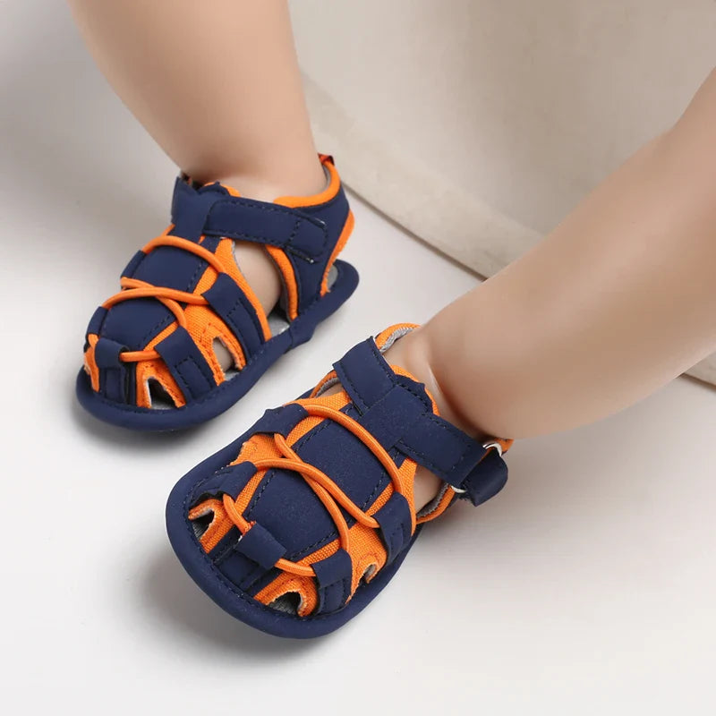 VALEN SINA 0-18M Newborn Baby Girls Summer Shoes Sandals First Walkers Newborn Shoes Casual Soft Sole Sandals Toddler Shoes (Available)
