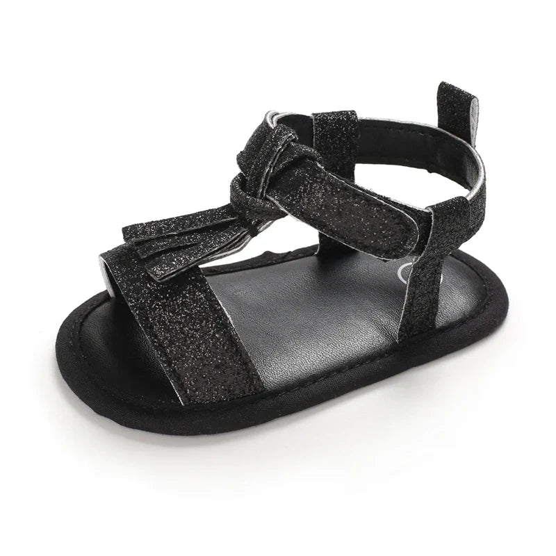 VALEN SINA 0-18M Newborn Baby Girls Summer Shoes Sandals First Walkers Newborn Shoes Casual Soft Sole Sandals Toddler Shoes (Available)