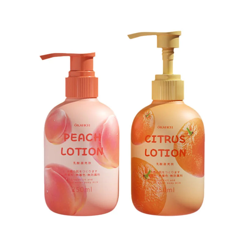 Niacinamide Body Milk Pomelo Citrus Lactic Acid Bacteria Brightening Body Cream Soft and Moisturizing Body Care