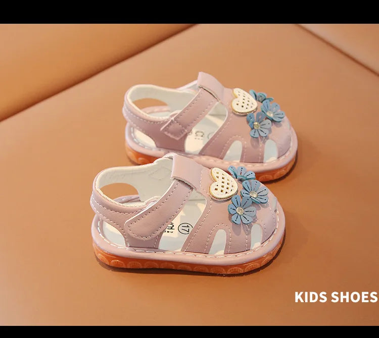 Baby Shoes Summer New Baby Calling Shoe Soft soled  Baby Girl Sandals Anti slip Girl Shoe Children sandals