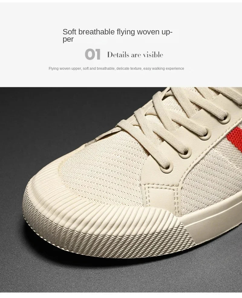 Fashion Sneakers for Men Light Mesh Breathable Outdoor Walking Loafers Male Flats Zapatos Para Hombres Luxury Men‘s Casual Shoes  (Available)