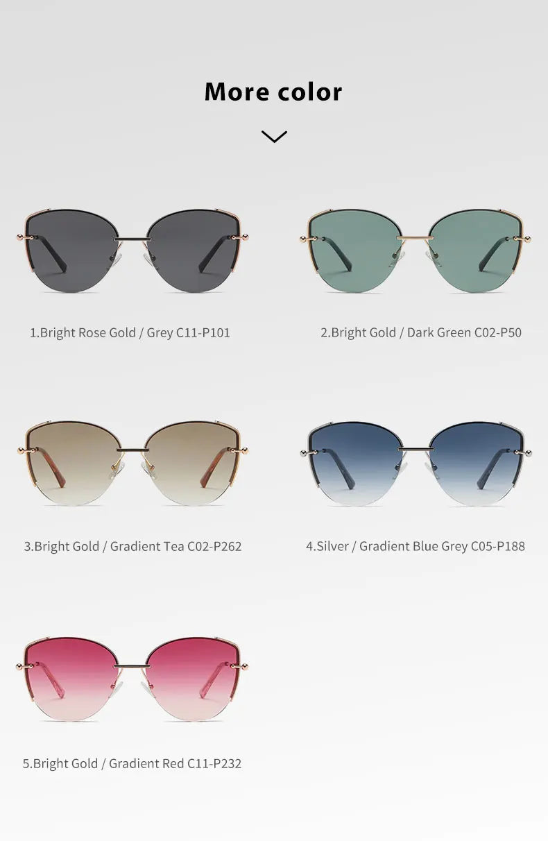 New metal nylon sunglasses fashion street shot versatile sun protection sunglasses driving glasses for driving a car