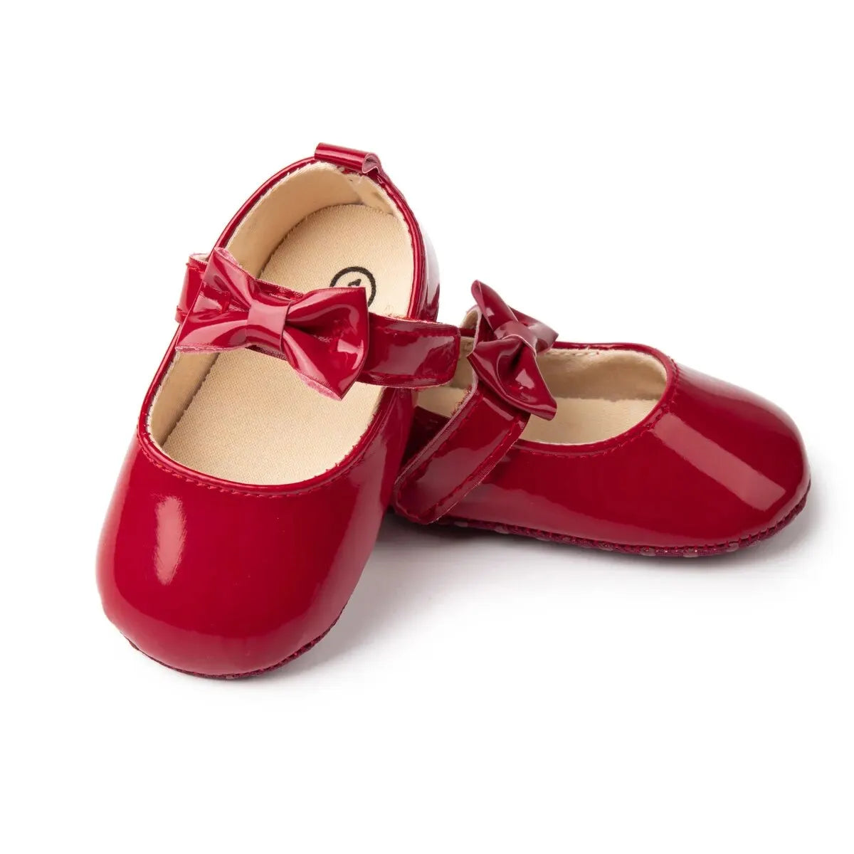 Baby Girls Shoes Bowknot Princess Dress Shoes PU Anti-slip Soft Sole Infant First Walkers Newborn Crib Baby Shoes