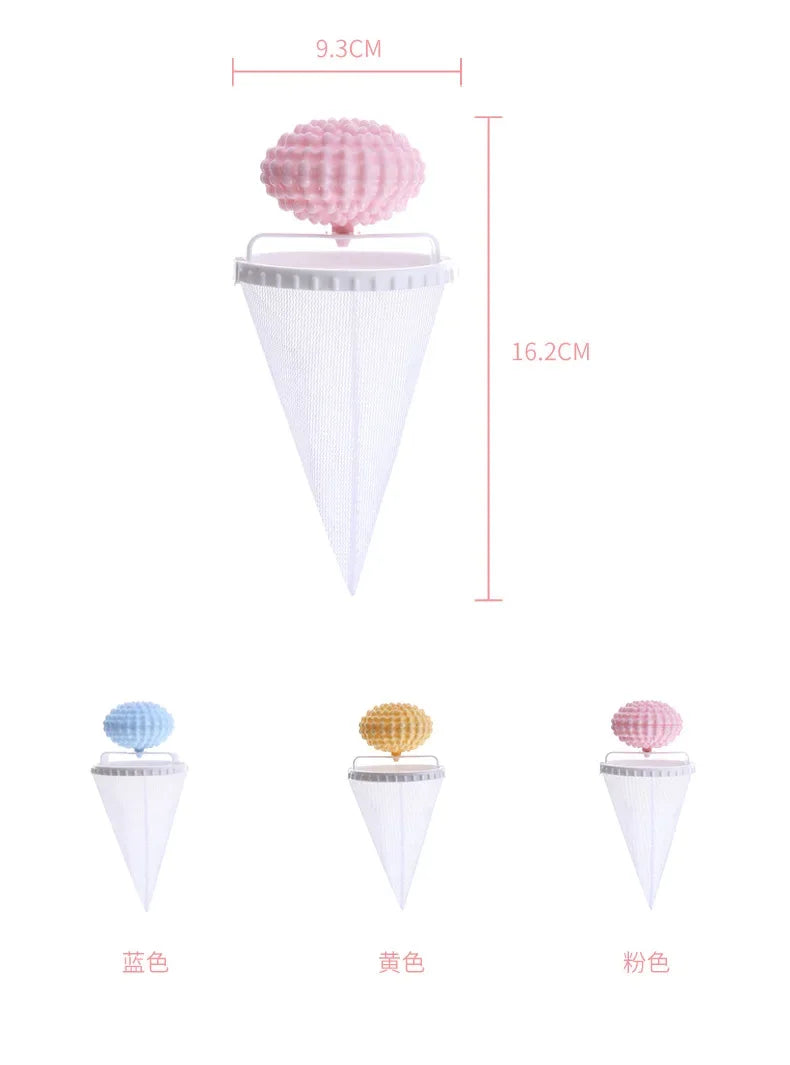 2-in-1 laundry ball hair removal machine, floating velvet filter bag, reusable laundry ball, clothes and hair cleaning tool