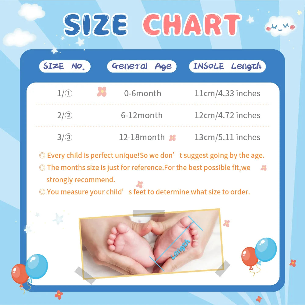 VALEN SINA 0-18M Newborn Baby Girls Summer Shoes Sandals First Walkers Newborn Shoes Casual Soft Sole Sandals Toddler Shoes (Available)