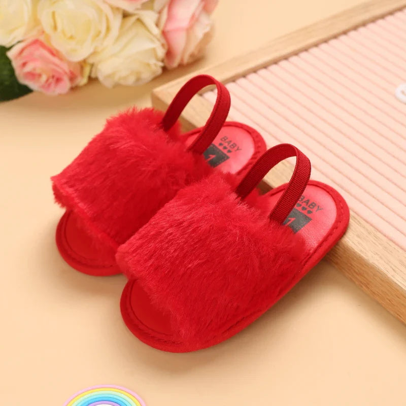 VALEN SINA 0-18M Newborn Baby Girls Summer Shoes Sandals First Walkers Newborn Shoes Casual Soft Sole Sandals Toddler Shoes (Available)