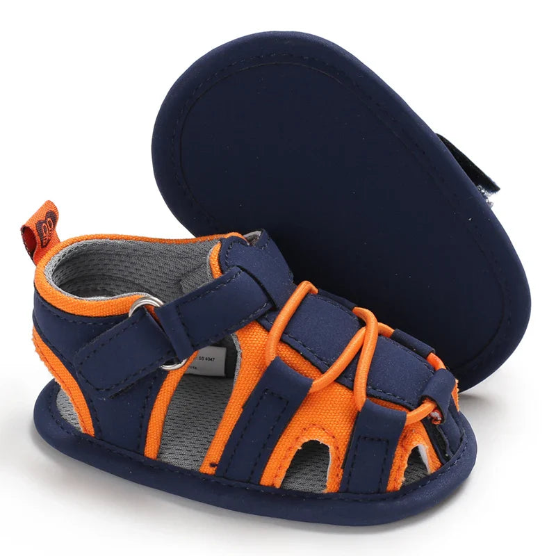 VALEN SINA 0-18M Newborn Baby Girls Summer Shoes Sandals First Walkers Newborn Shoes Casual Soft Sole Sandals Toddler Shoes (Available)