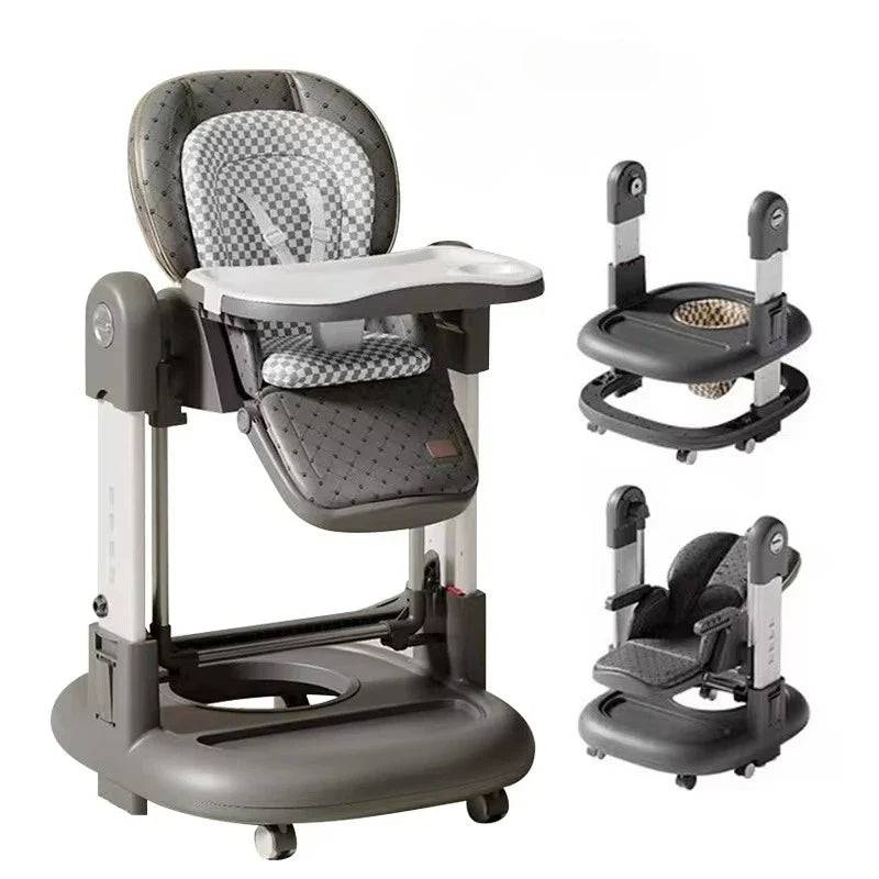 Feeding Eating Chair Baby Swing Rocking Chair 3 in 1 New Design Mulit-function Baby Dining High Chair Walker Foldable Baby